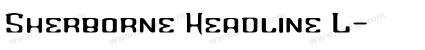 Sherborne Headline L字体转换